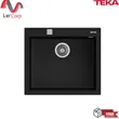 (Teka) ForSquare 50.40 TG AUTO Synthetic Granite Undermount Kitchen Sink 1 Bowl Black image 1
