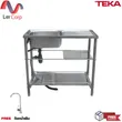 (Teka) AP PLUS 1B 1D Stainless Steel Freestanding Kitchen Sink with Cold Water Tap image 1