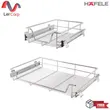 (Hafele) Internal Pull-Out Basket Set Open Front Panel 500 mm image 1