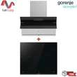 (Gorenje) Wall-Mounted Range Hood 90 CM Model PWHI93XGB + Induction Cooktop 4 Zones 60 CM Model GI6401BC image 1