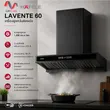 (Hafele) Wall-Mounted Range Hood: Plus Smart Series 60 CM [LAVENTE 60] (495.38.383) image 1