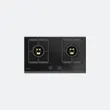 2-Burner Built-in Gas Stove with Black Glass Base HB76-BLACKFOREST/BG with Free Large Deep Wok Support image 1