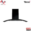 (Tecno) Wall-Mounted Curved Range Hood 90 cm Model TNS HD 90 GB Black with LED Light image 1