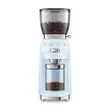 (Smeg) Coffee Grinder Model CGF01PBEU Pastel Blue image 1