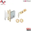 (Hafele) Stainless Steel Mortise Lock Cylinder Set with Locking Device, Premium Model, Sliding Door (499.65.011) image 1