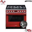 (Smeg) Cooker with Gas Hob 90x60 cm Model CPF9GPR image 1