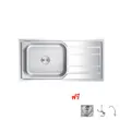 (Eve) Single Bowl Sink EGO 1000/500 Free Cold Water Tap image 1