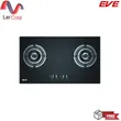 (EVE) 2-Burner Built-in Gas Cooktop Glass Base FURY 2B image 1