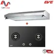 (Eve) Standard Range Hood HF-HSM102AT-90 + 2-Burner Glass Built-in Gas Hob HB78-SBH289BG.1NZ image 1