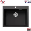 (Hafele) BLANCO Granite Kitchen Sink Single Bowl PLEON 6 Anthracite SILGRANIT 60 cm Cabinet Size (495.39.553) image 1