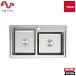 (Teka) Drop-in Sink 2 Bowl TT 86 2B Silver image 1
