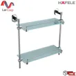 (Hafele) 2-Tier Glass Shelf ECO II (499.98.230) image 1