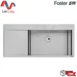 (Foster) Undermount Sink NEW WAVE 1416/001 image 1