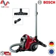 (BOSCH) Canister Vacuum Cleaner Bagless Red Model BGC05AAA2 image 1