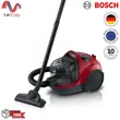 (BOSCH) Canister Vacuum Cleaner Bagless Red BGS21WX200 image 1