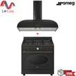 (Smeg) Colonial 抽油烟机型号 KS89AOE + Colonial 炉灶 灰色型号 CO96GMA9 图片 1
