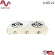 (MEX) Tabletop Gas Stove 72 cm Cream Color Model MIN202C Minimal Design image 1