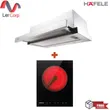 (Hafele) Slimline Rangehood Series 5 WINDY + Ceramic Glass Electric Hob Plus TRAVERS Series (495.07.512) image 1