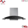(HAFELE) Wall-Mounted Range Hood Eureka BLACK WINGS Series 90 CM (495.38.320) image 1