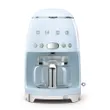 (Smeg) Smeg 50's Retro Drip Coffee Machine Model DCF02PBEU Pastel Blue image 1
