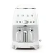 (Smeg) Smeg 50's Retro Drip Coffee Machine Model DCF02WHEU White image 1