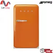 (Smeg) Smeg 50's Retro Refrigerator Model FAB10ROR5 Orange image 1