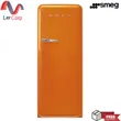 (Smeg) Refrigerator 50's Retro Style Aesthetic Model FAB28ROR5 Orange image 1