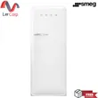 (Smeg) Refrigerator 50's Retro Style Aesthetic Model FAB28RWH5 White image 1