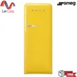 (Smeg) Refrigerator 50's Retro Style Aesthetic Model FAB28RYW5 Yellow image 1