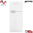 (Smeg) 50's Retro Style Refrigerator FAB50RWH5 Cream image 1