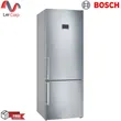 (BOSCH) Freestanding Refrigerator with Bottom Freezer 193 x 70 cm Stainless Steel Model KGN56CI41J image 1