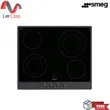 (Smeg) Ceramic Base Electric Hob Model P864AO image 1