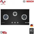 (BOSCH) Serie 4 Gas Hob 3 Burners 90 cm Tempered Glass Countertop Installation Model PMD93A31AX image 1