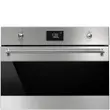 (Smeg) Combined Microwave Oven Model SF4390MCX Stainless Steel image 1