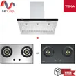 (TEKA) Range Hood Model DHA 90 TC + 2-Burner Gas Hob GTS 78 2G or GTS 76 2G image 1