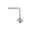 TRINITY PLUS Kitchen Sink Faucet with 3-Way Outlet and Drinking Water Mixer image 1