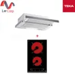 (TEKA) Range Hood Model EL 60 + Ceramic Cooktop Model TZ 3210 image 1