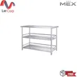 (MEX) Multipurpose Stainless Steel Table MEX SH1286-1 image 1