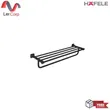 (Hafele) Towel Holder with Single Rail - BLACK PEARL (495.80.172) image 1