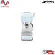 (Smeg) 50's Retro Style Aesthetic Espresso Coffee Machine ECF02PBEU Pastel Blue image 1