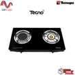 (Tecnogas) Tecnostar Infrared Gas Stove 2 Burners Tabletop Model TNS IG 271 B Size 72 cm image 1