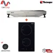 (Tecno) Standard Range Hood 60 cm TNP HDS 6048 MN + 2-Burner Induction Cooktop TNP ID 2030 DG Free Carbon Filter image 1