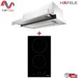 (Hafele) Slim Line Range Hood Series 5 WINDY (538.86.131) + Standard Induction Cooktop Series IH302AP2 (538.46.000) image 1