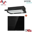(Gorenje) Built-in Range Hood TH64E4BG + Induction Cooktop IT640BCSC image 1