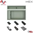 (Mex) Synthetic Granite Ceramic Surface Kitchen Sink Set Model DIALOGO-ST-K82SET Sage Green image 1