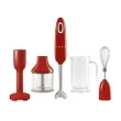 (Smeg) 50's Retro Style Aesthetic 手持式食品料理机 型号 HBF02RDEU 红色 图片 1