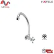 (Hafele) Single Lever Kitchen Sink Tap Wall-Mounted - KARIN (495.61.047) image 1
