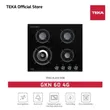 (Teka) Built-in Gas Cooktop 4 Burners GKN LUX 60 4G image 1