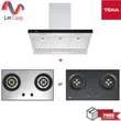 (TEKA) เครื่องดูดควัน รุ่น DHA 90 TC + เตาแก๊ส 2 หัวเตา GTS 76 2G SS รูปที่ 1