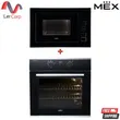(MEX) สินค้าชุด เตาอบไมโครเวฟชนิดติดตั้งในเฟอร์นิเจอร์ รุ่น CM925BX+ เตาอบไฟฟ้ามัลติฟังก์ชั่น VRM9652B รูปที่ 1